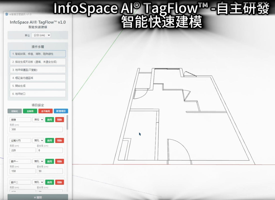 InfoSpace AI® TagFlow™智能快速建模-基礎版